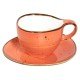 ХОРЕКА КОРАЛЛ, набор чайный (2) чашка 250мл + блюдце 160х150мм, индивид.упаковка - гофрокороб