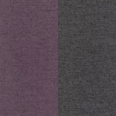 Фиолетовый / Темно-серый, рогожка